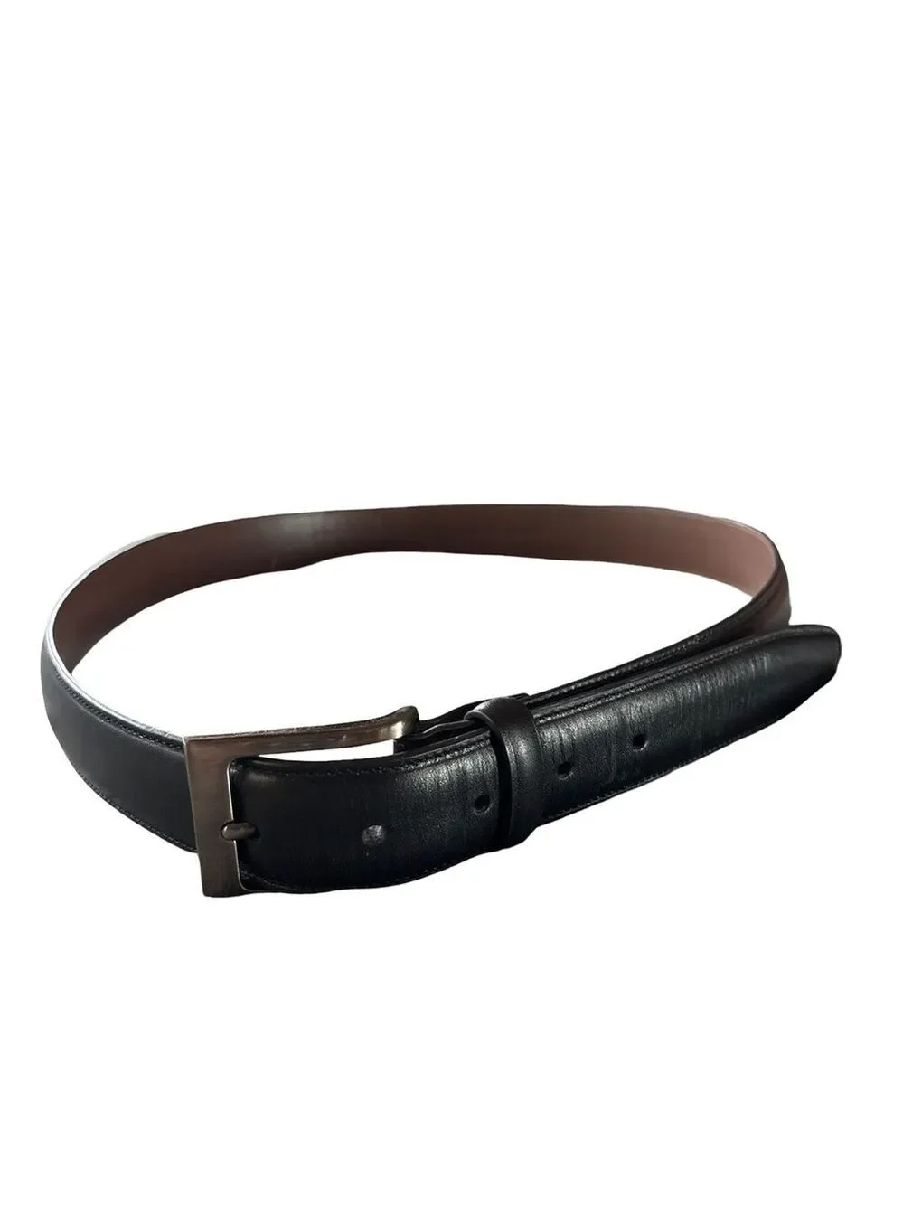 Roundtree & Yorke Dual-Tone Leather Belt Size 36